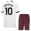 Maglia ufficiale Manchester City Grealish 10 Trasferta 2023-24 per Bambino